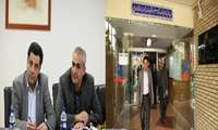 بازدید ریاست دانشگاه  و معاون آموزشی دانشگاه از مرکز تحقیقات چشم دانشگاه